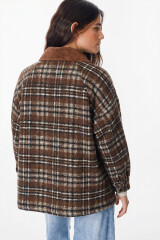 Chaqueta Firewood Cuadrille Marron