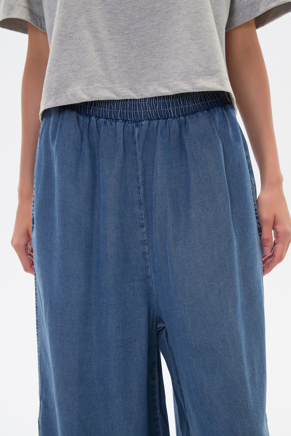 Pantalon Valleoeste Azul Claro