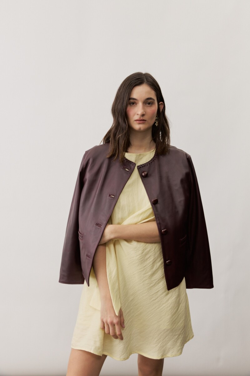Chaqueta Dheli BORDO