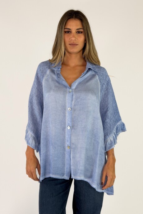 CAMISA SERAM Celeste