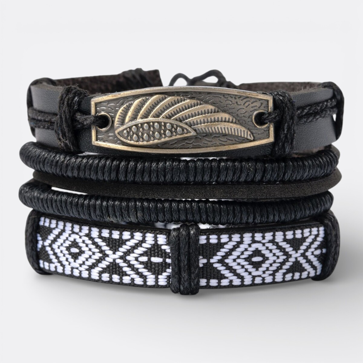 Pulsera Hombre Pack X4 Variedad - Modelo 1 