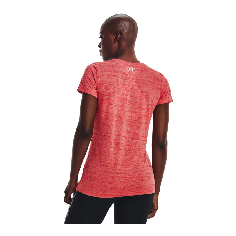 Remera de Mujer Under Armour Tech Tiger Rojo