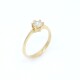 Anillo solitario en oro 18k amarillo Anillo solitario en oro 18k amarillo