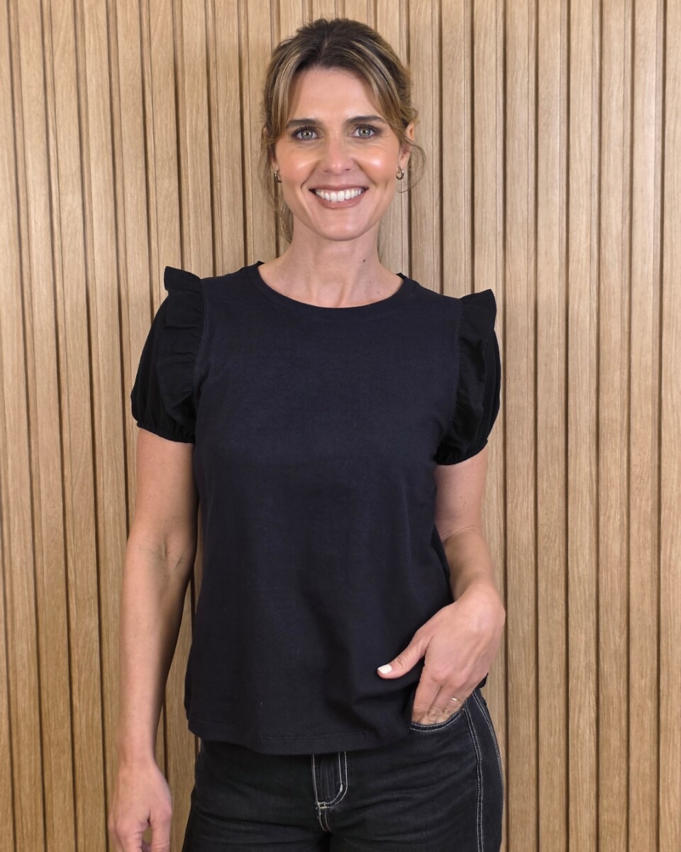 Remera Gales - Negro 