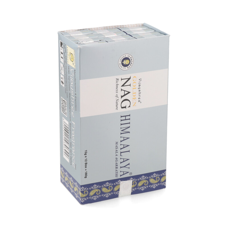 VARITAS VIJAYSHREE CAJA DE MASALA 15GR X12 Golden Nag Himalaya