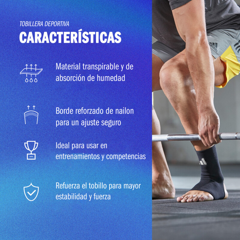 Tobillera Deportiva Adidas Blanco