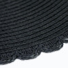 INDIVIDUAL RED NEGRO 38CM Unica