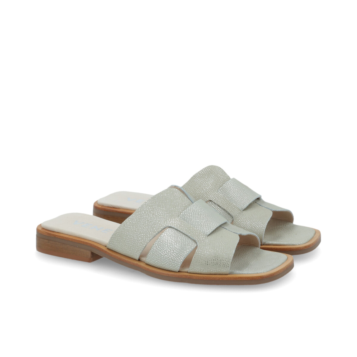 SANDALIAS CUERO GRANGER - DORADO 