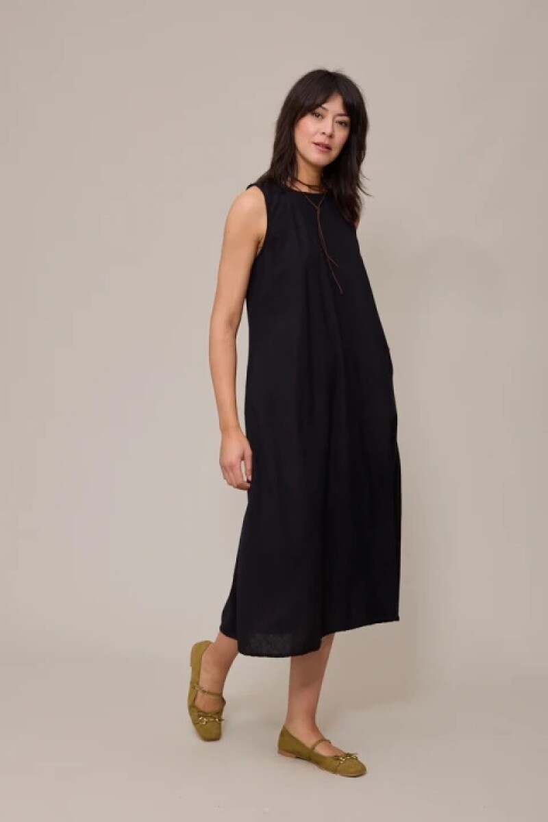 VESTIDO POLANCO VALAR - NEGRO 