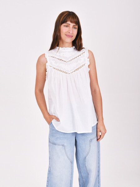 BLUSA MONA BLANCO