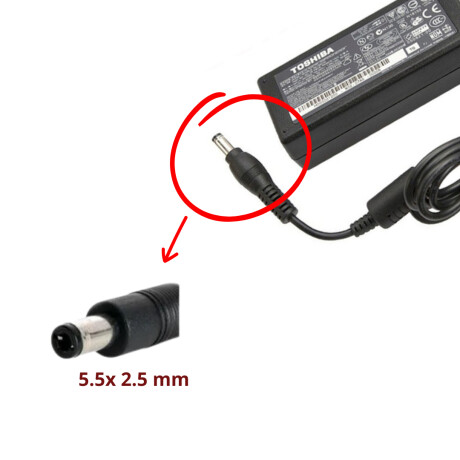 Cargador Toshiba 19v 3.42a 5.5 X 2.5mm 65w Cargador Toshiba 19v 3.42a 5.5 X 2.5mm 65w