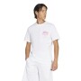 Polo Adidas Trefoil Series Fashion Elevated Tee Hombre White