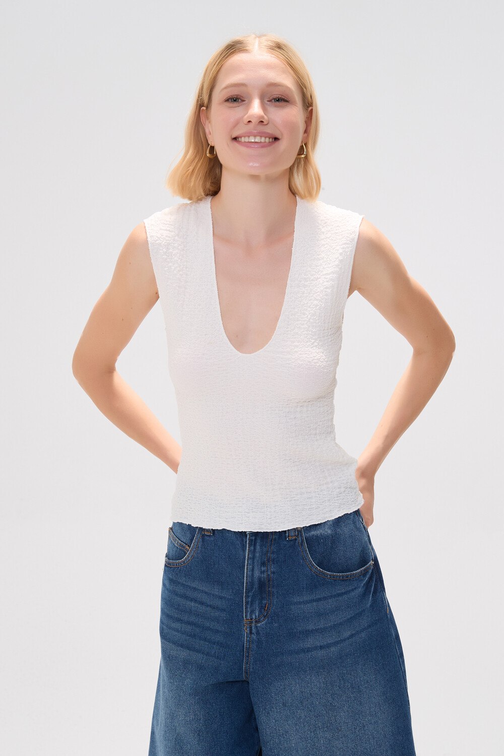 Remera Jallow Marfil / Off White