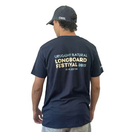 Remera Longboard Festival Azul