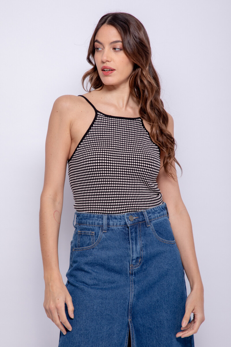 TOP BLANES Negro