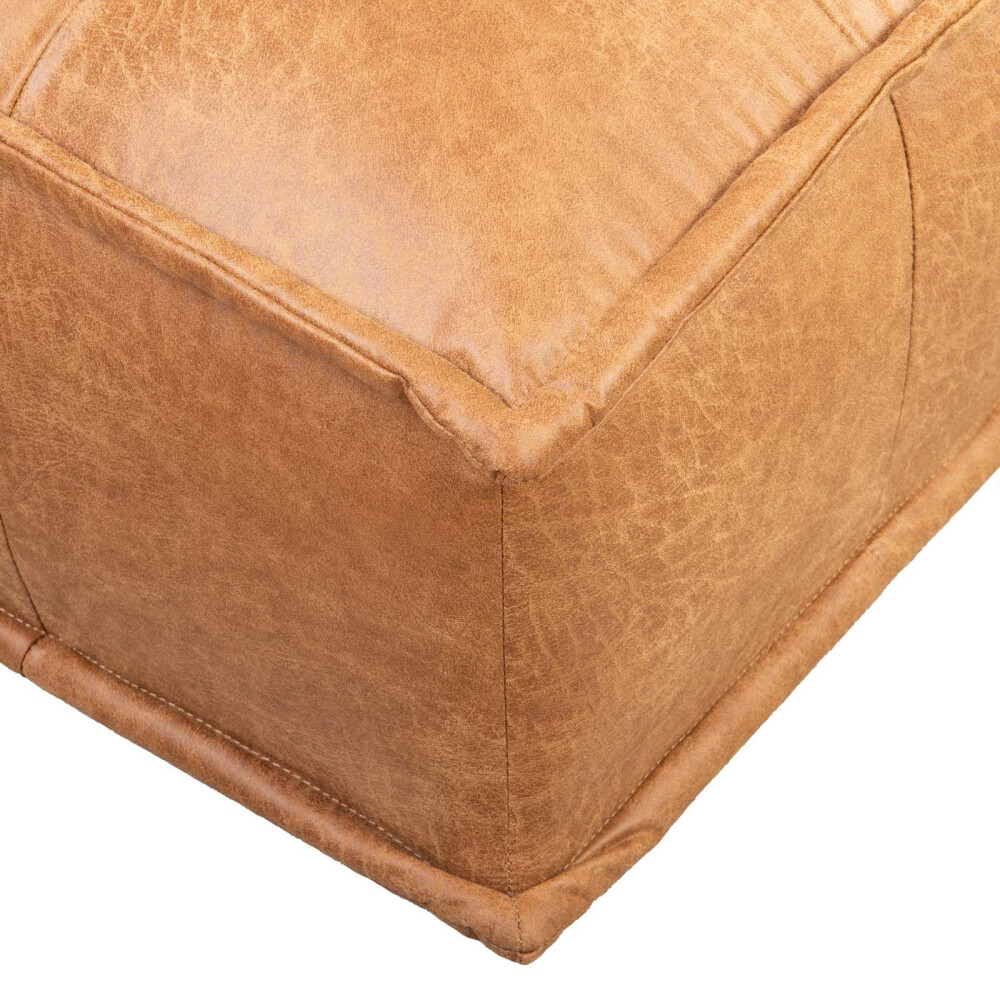 SOFÁ MODULAR PU MARRON ELEMENT CAMEL