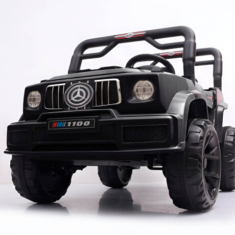 Auto A Bateria Cuatriciclo Wagon 4x4 C/control Remoto Negro