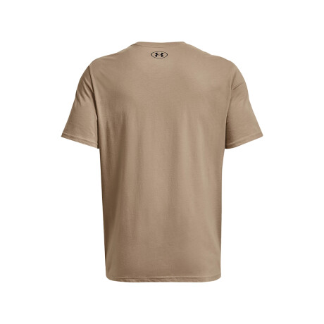 REMERA UNDER ARMOUR SPORTSTYLE LC SS Beige