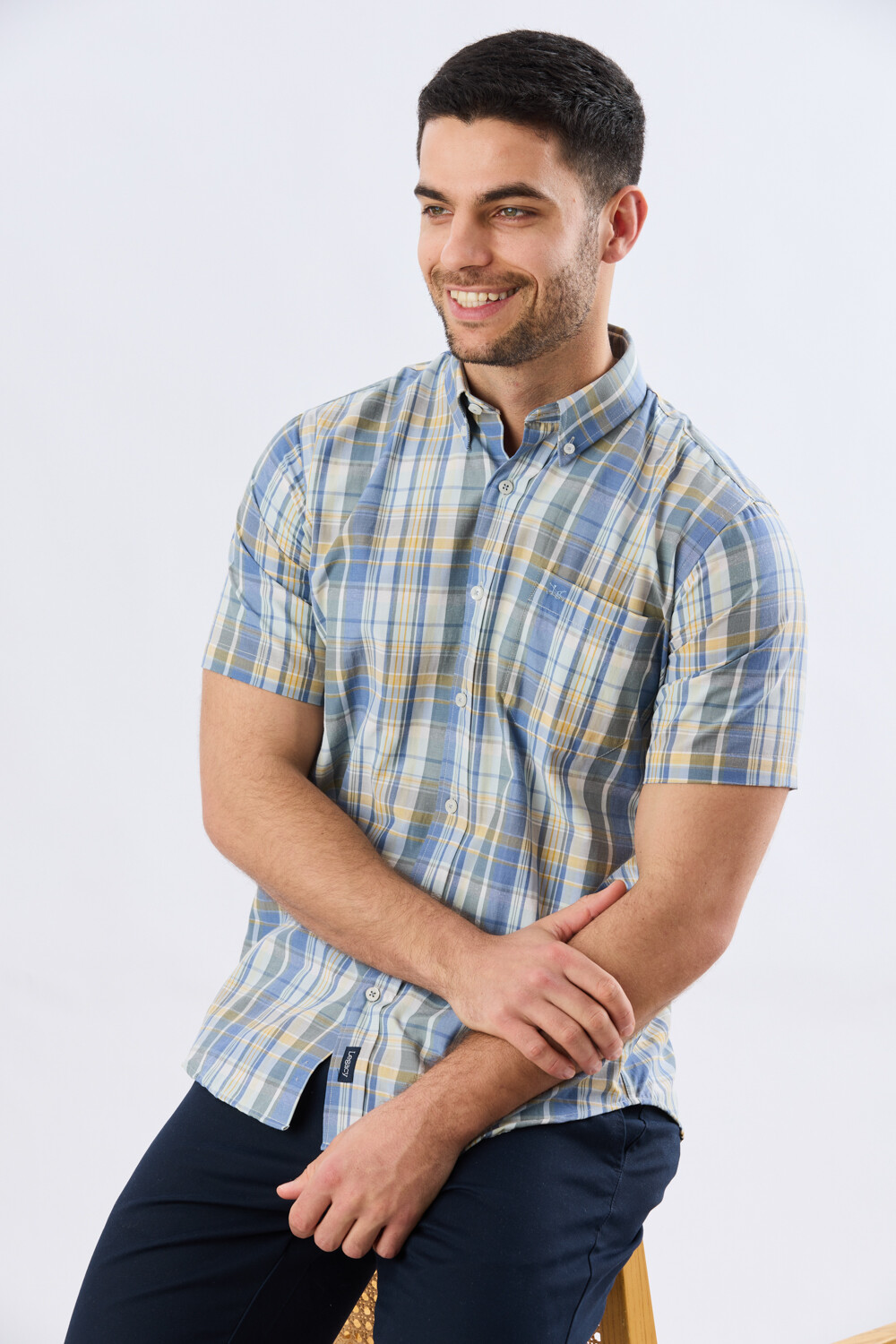CAMISA SPORT CUADROS Verde