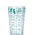 Vaso de vidrio medidor Gin