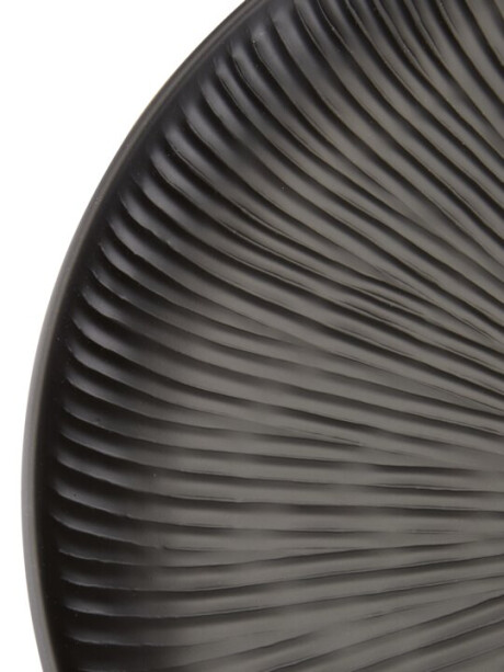 Bandeja decorativa INGMUND Ø39xH2 cm negra Bandeja decorativa INGMUND Ø39xH2 cm negra