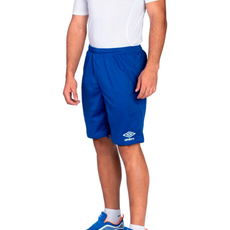 Short Umbro Fútbol - Black/blue/white Blue