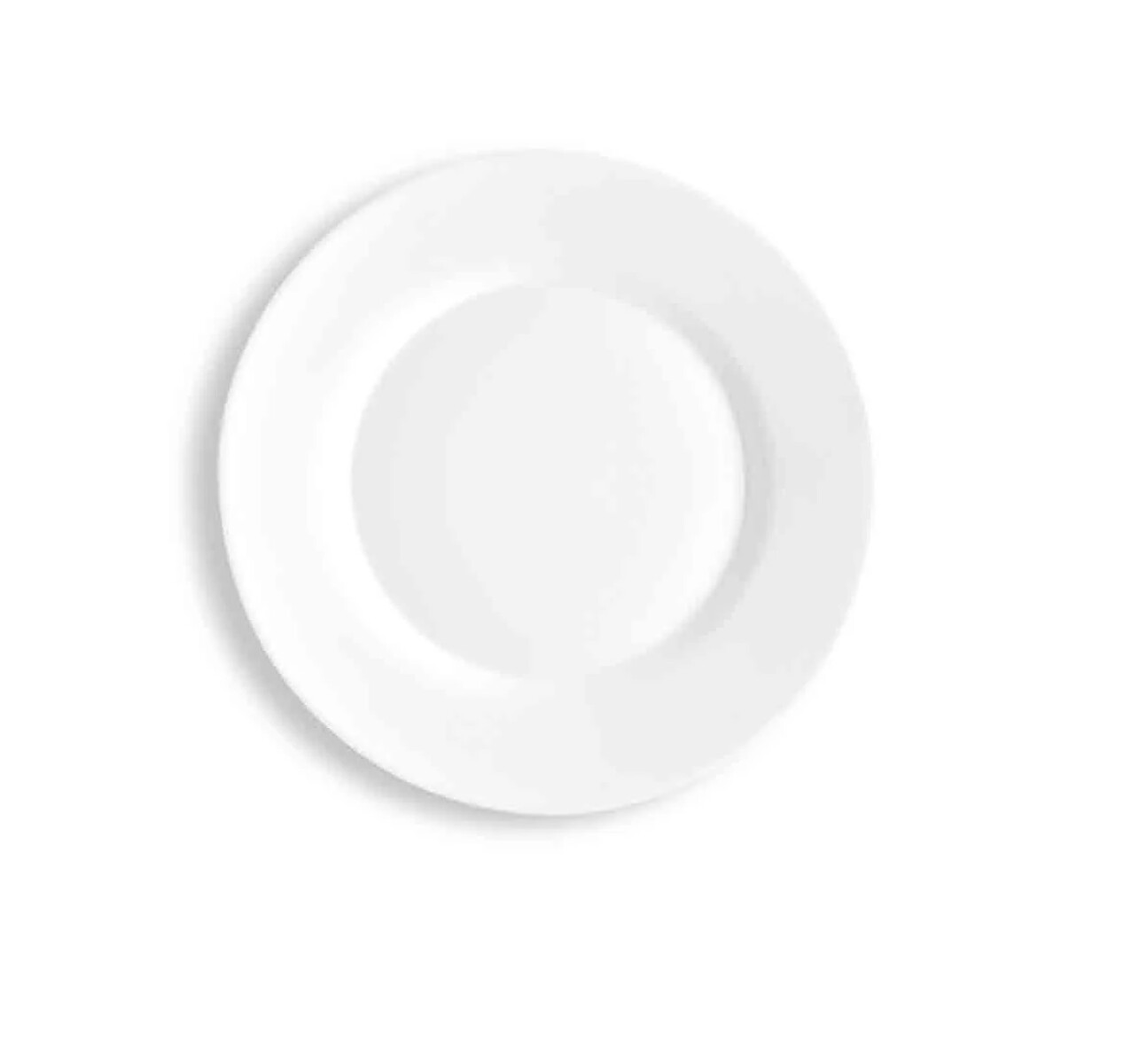 Plato Hondo Toledo Blanco 23 cm – Diseño Clásico 