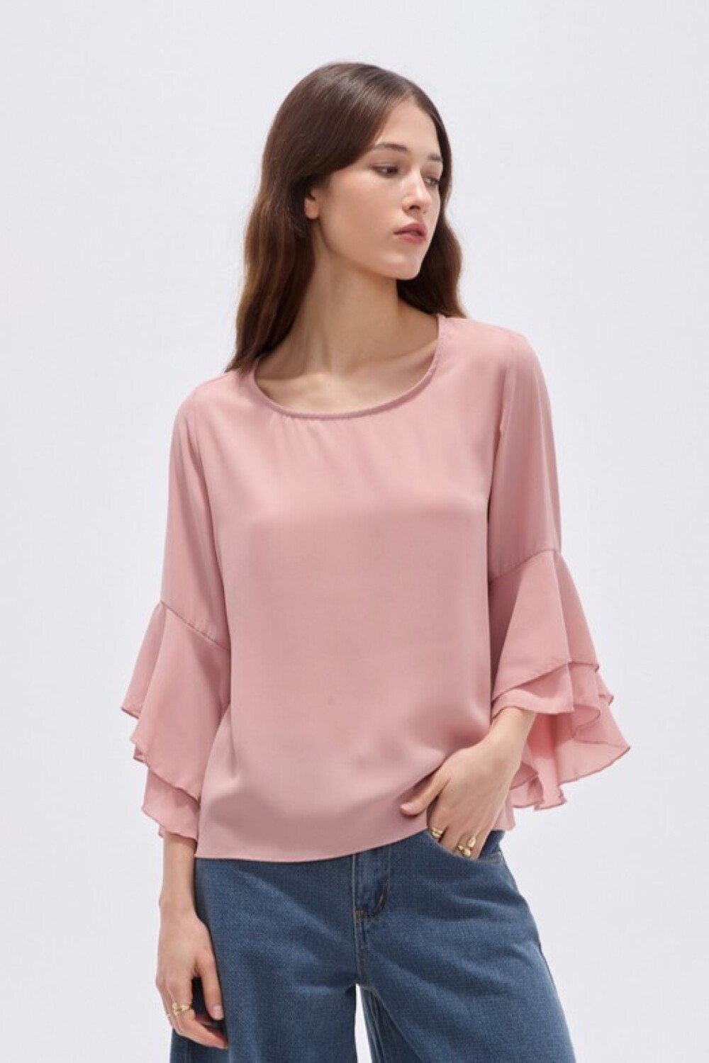 Blusa Kelvar Rosa Oscuro