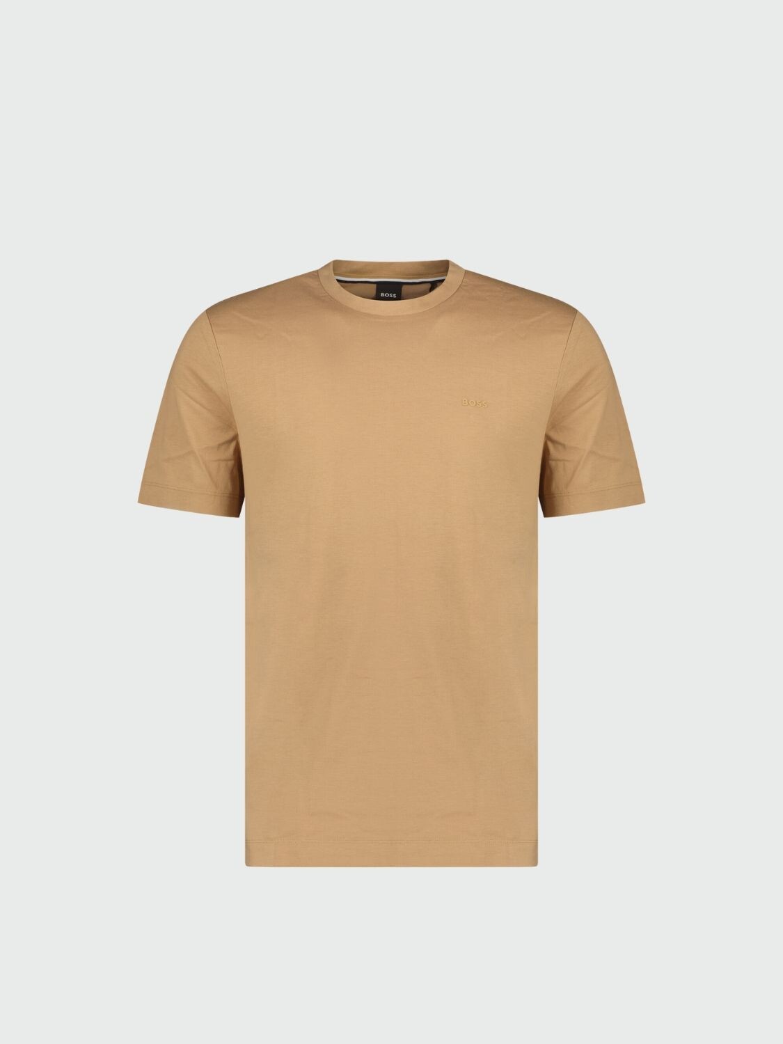 BOSS - Camiseta Logotipo Beige
