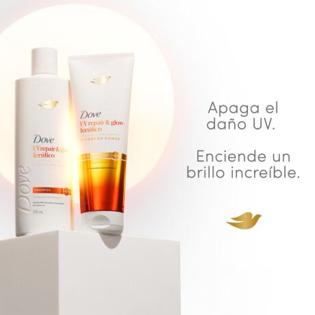 Shampoo Dove Uv Repair & Glow + Ferúlico 400ml Shampoo Dove Uv Repair & Glow + Ferúlico 400ml