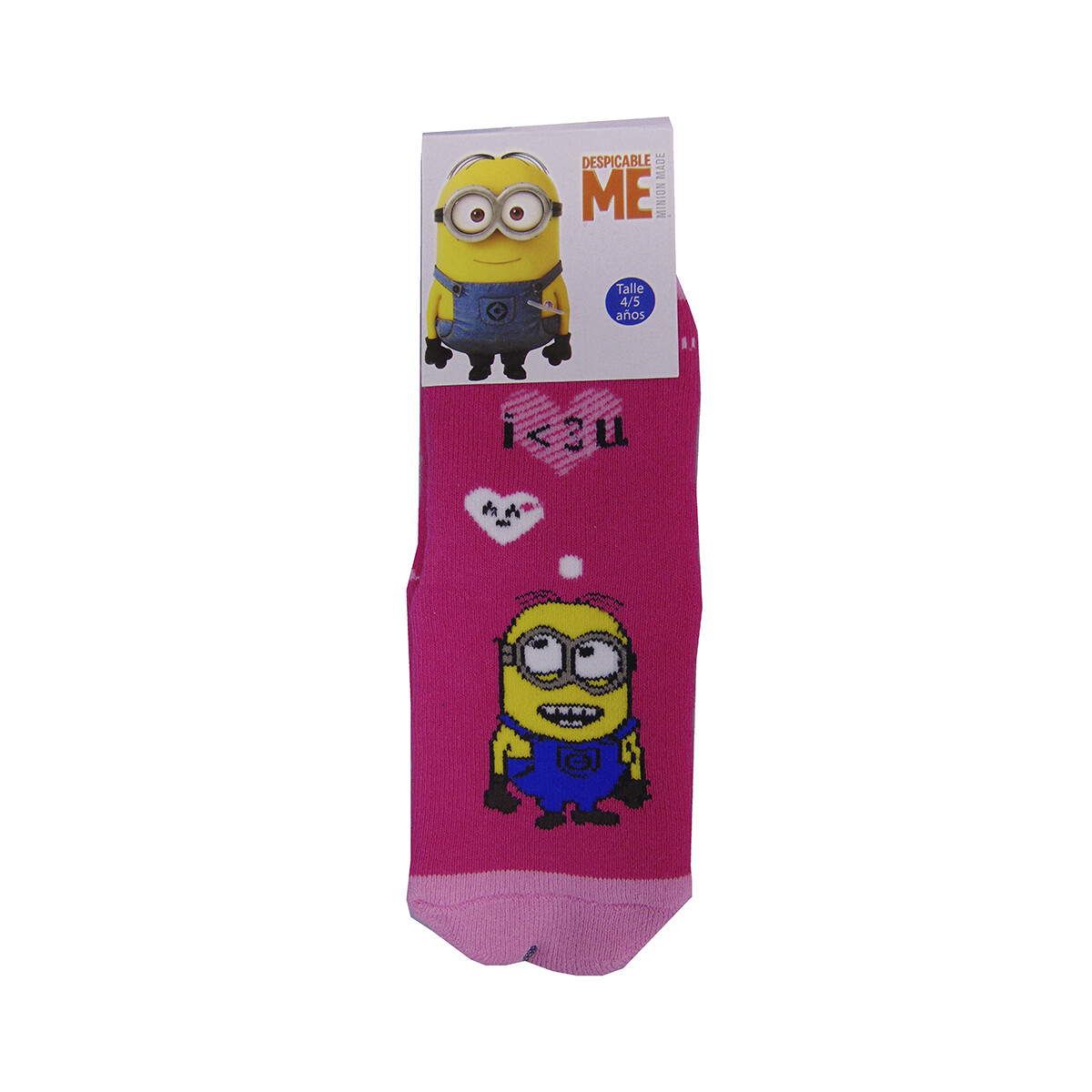 Medias Infantiles de Minions - Varios Diseños - ROSA 