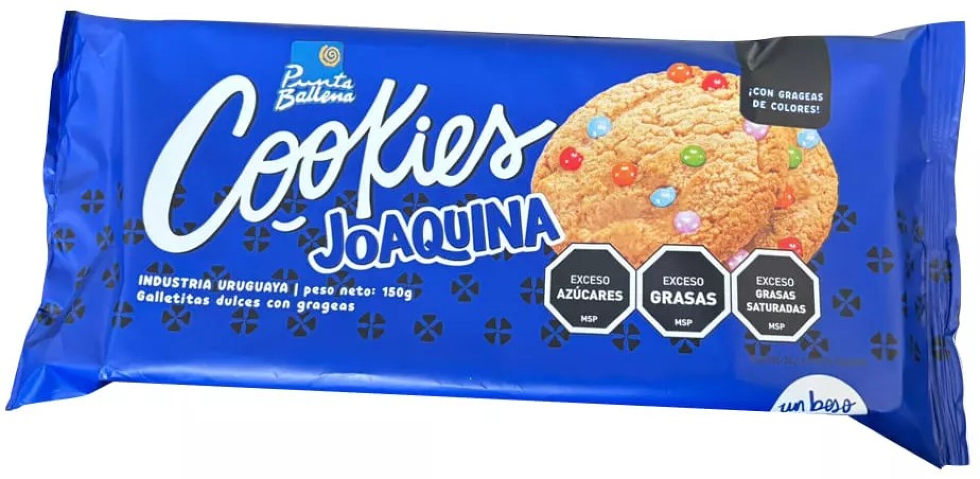 GALLETA COOKIES PUNTA BALLENA JOAQUINA 150G 