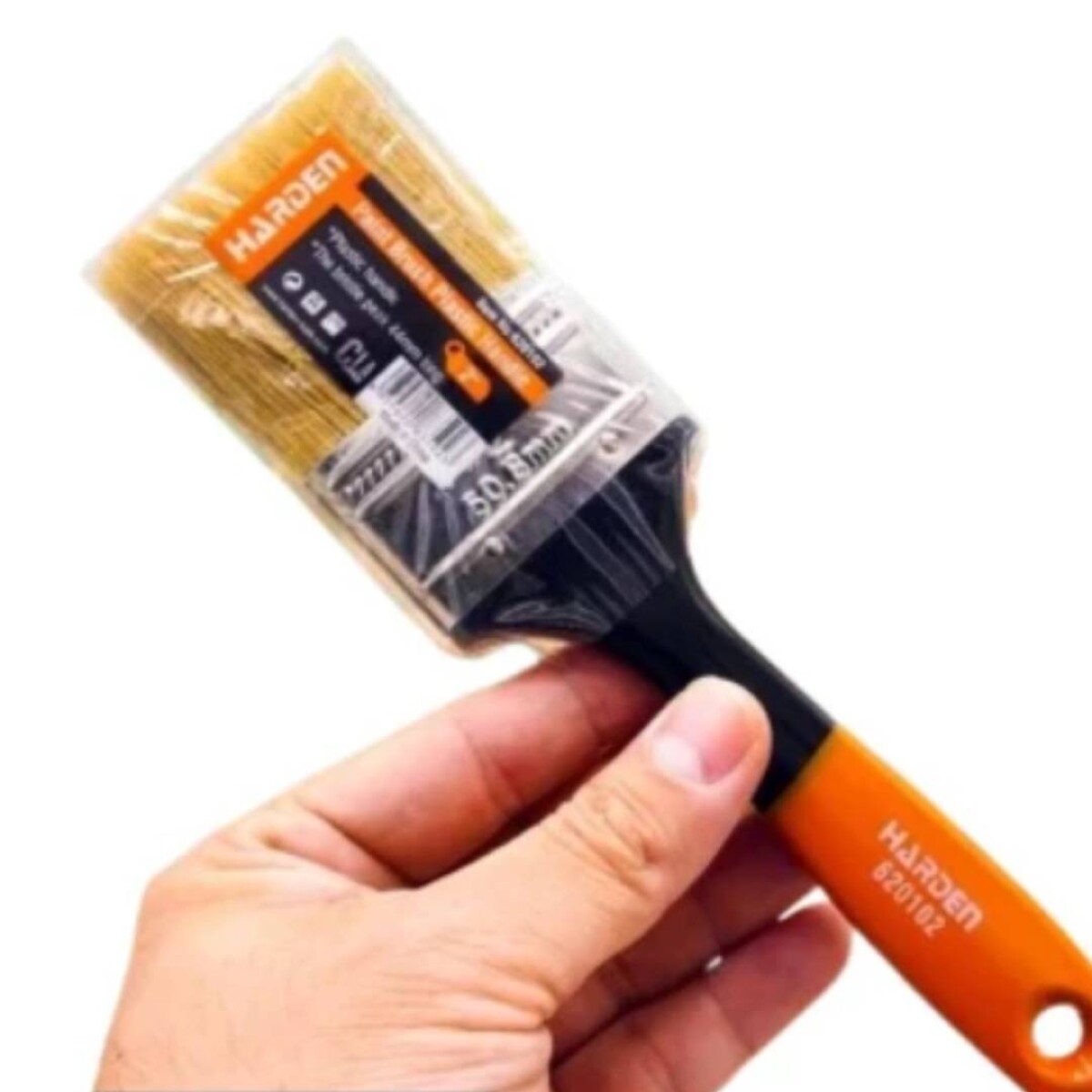 PINCEL CERDA BLANCA MANGO PLASTICO 2 HARDEN - N/a 