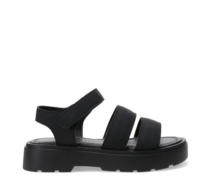Sandalia DRAGA con dos tiras Black
