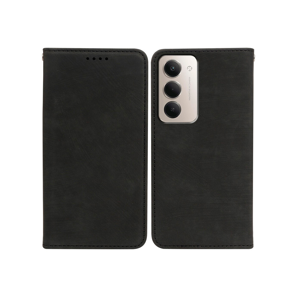 Flip cover para Xiaomi Redmi 15 5G color negro 