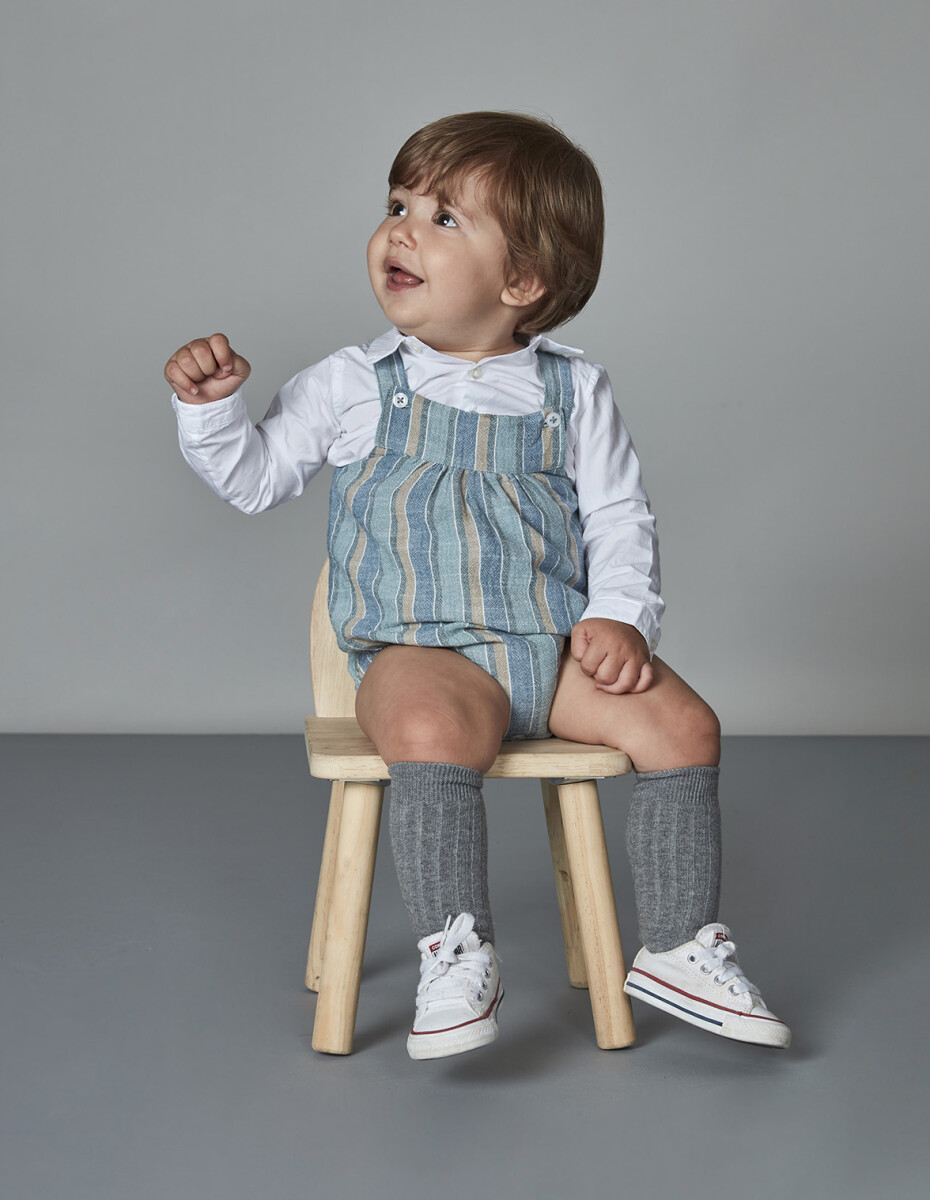 Camisa Cuello Bebe - Blanco Optico 