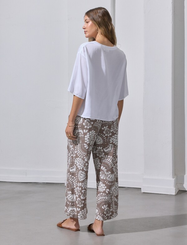 Blusa Lyocell BLANCO