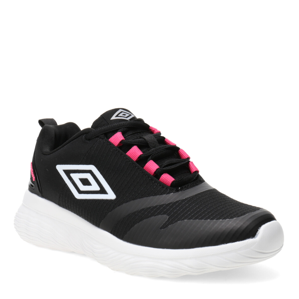 Championes de Mujer Umbro Nalad - Negro - Fucsia - Blanco 