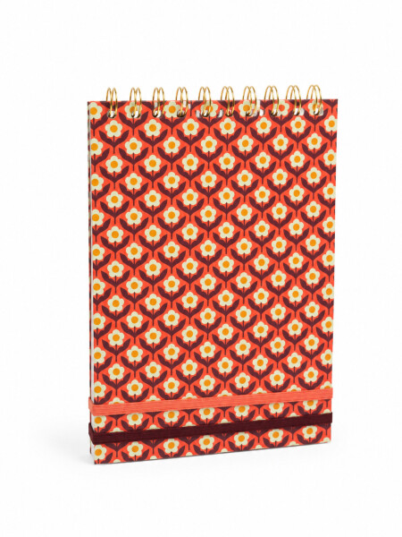 LIBRETA ESPIRAL VERTICAL ROJO