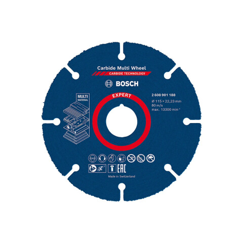 Disco de corte multi material Ø115mm Expert Bosch BS3334