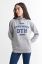 Hoodie estampado - UNISEX GRIS MELANGE