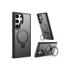 Protector para Samsung Galaxy S24 Ultra soporte MagSafe negro Protector Para Samsung Galaxy S24 Ultra Soporte Magsafe Negro