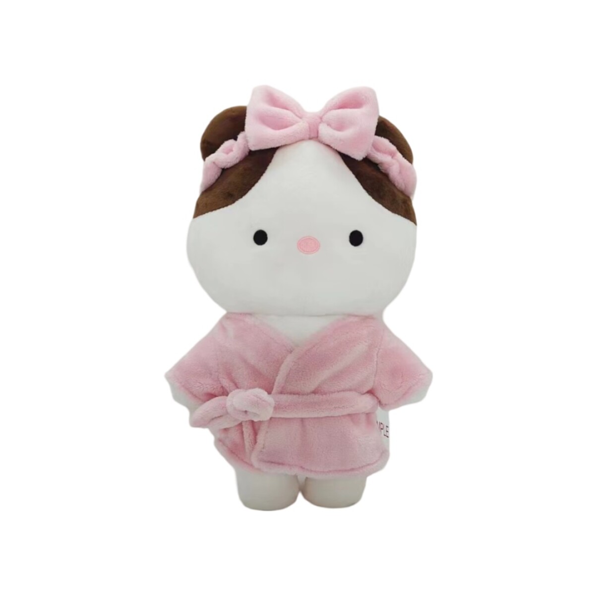 Peluche gatita con bata 