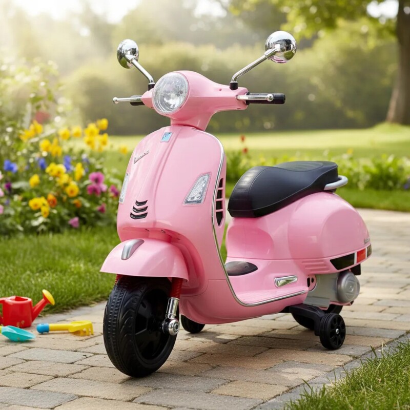 Moto Vespa A Batería 6 Volt Bebesit Moto Vespa A Batería 6 Volt Bebesit