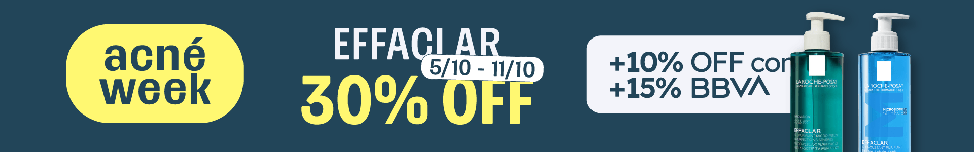 ACNÉ WEEK - HASTA 35% OFF