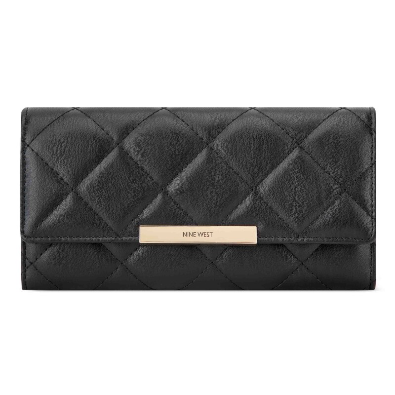 Small Leather Goods Mirabella Slg Check Sec Black