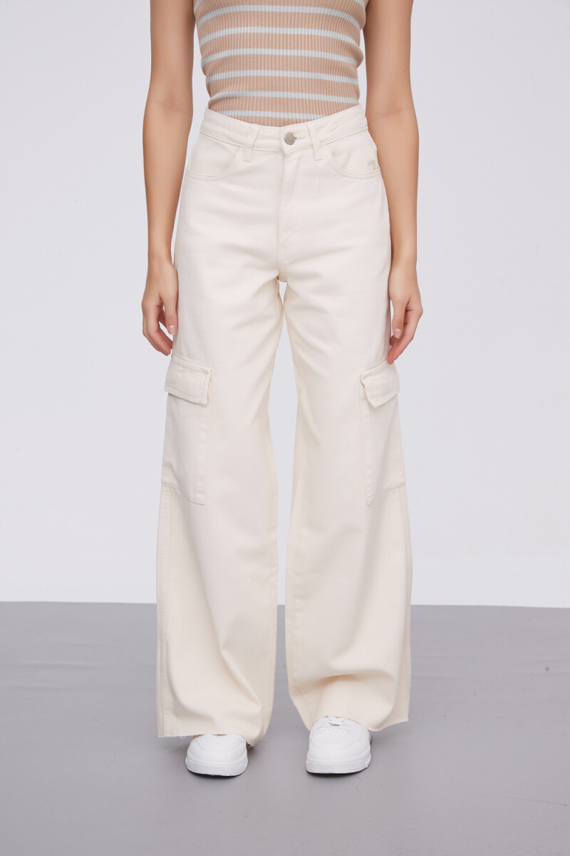 Pantalon Moanica - Crudo / Natural 