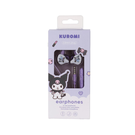 Auriculares Sanrio Kuromi