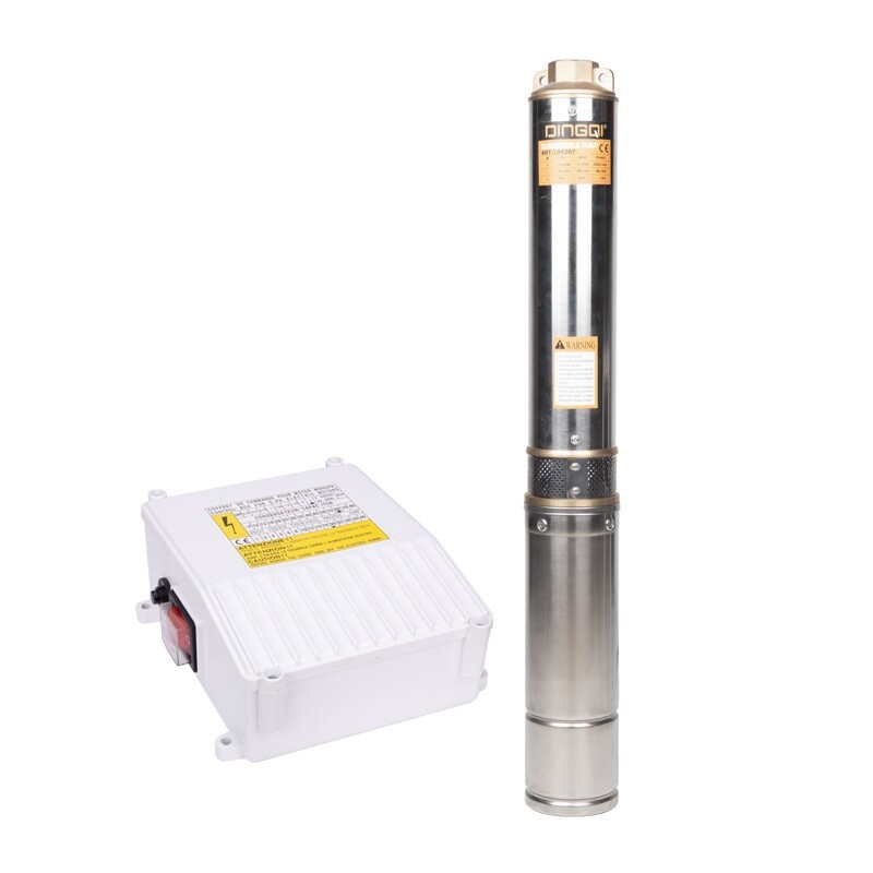 DINGQI BOMBA TUBO POZO SEMISURGENTE 4 1100W 4800L/H CONTROL BOX + CABLE 30 MTS Dingqi Bomba Tubo Pozo Semisurgente 4 1100w 4800l/h Control Box + Cable 30 Mts