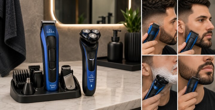 Guía de barbería en casa: Cómo elegir la cortadora de pelo y afeitadora ideal